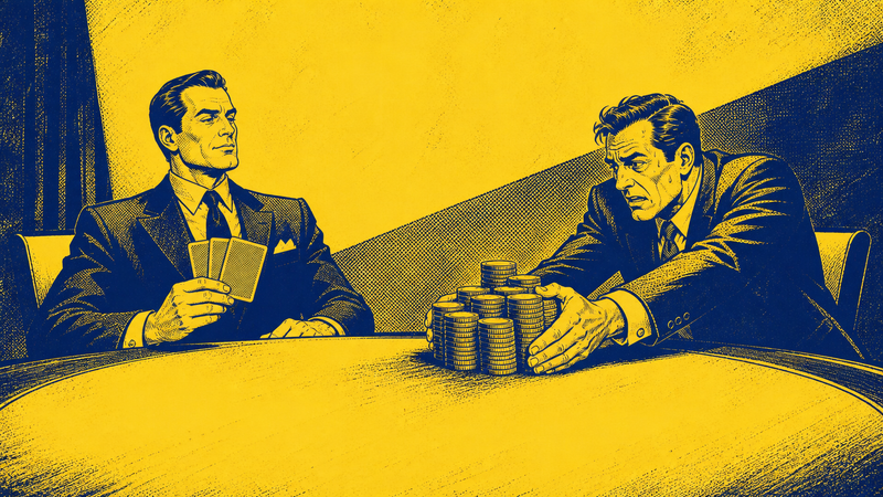 You don't need leverage - sometimes you just need buyers to think you have it.