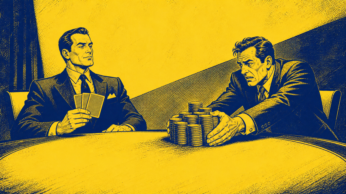 You don't need leverage - sometimes you just need buyers to think you have it.